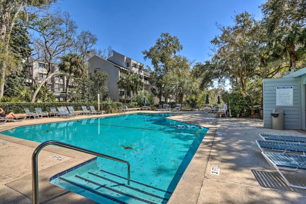 Coastal Oasis With Pool - Walk To Coligny Beach Park Хилтон-Хед-Айленд Экстерьер фото